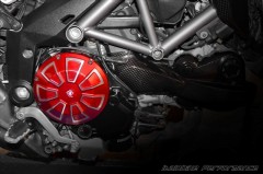 Ducabike Abdeckung Kupplungsdeckel 3D fr viele Ducati mit lbad Kupplung